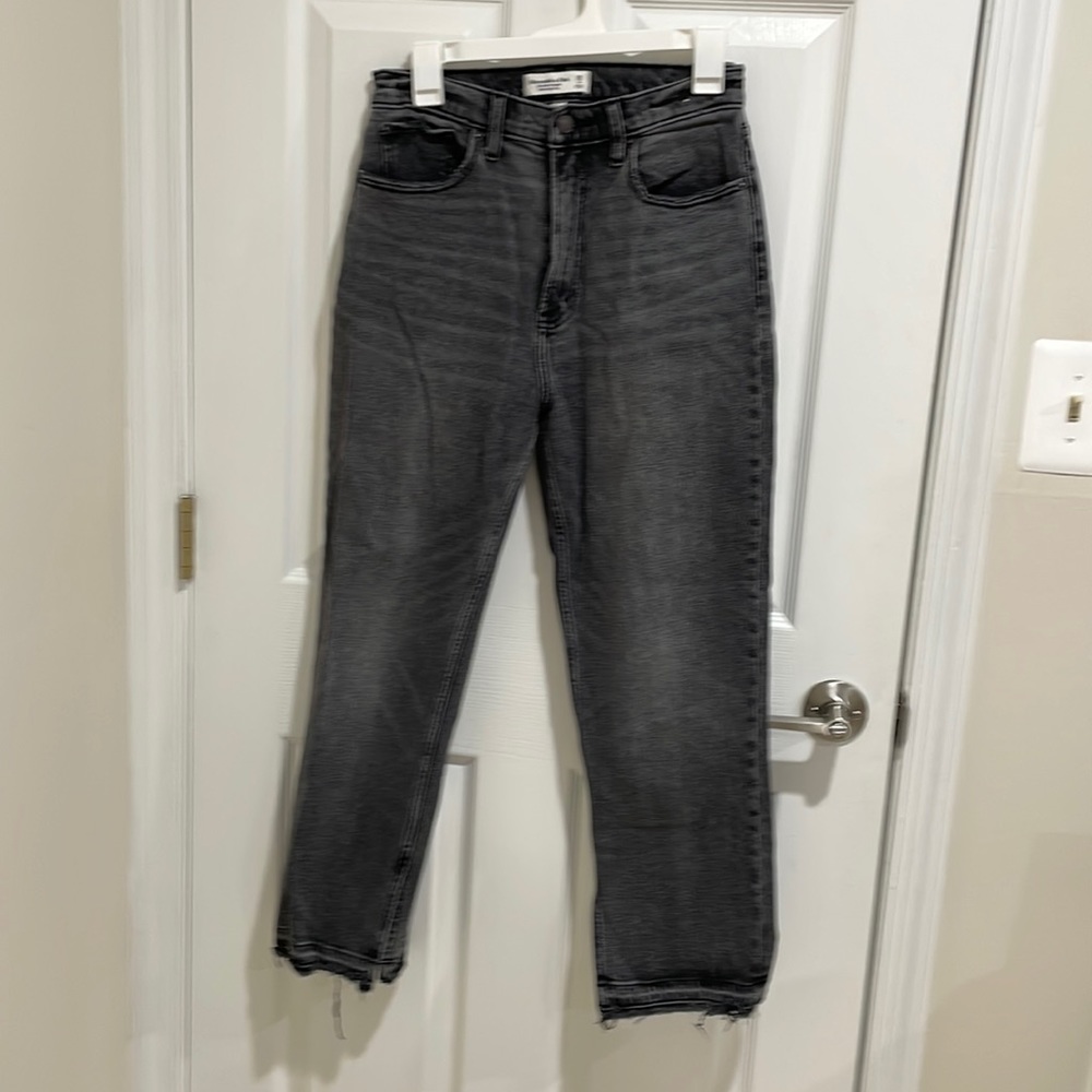 Abercrombie & Fitch high rise curve love jeans